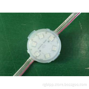 High Power 30mm Digital RGB LED Pixels For Wall And Outline